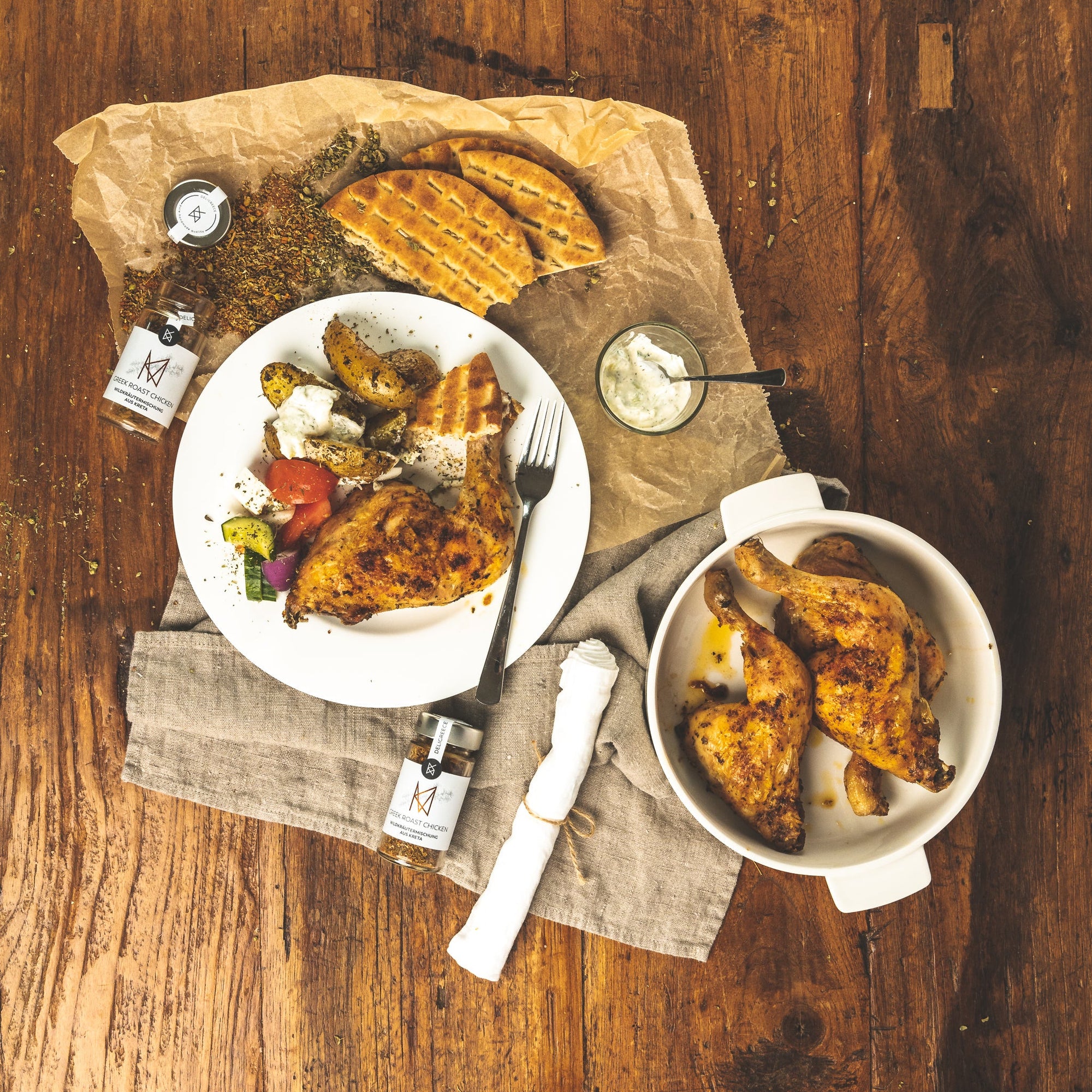 Greek Roast Chicken