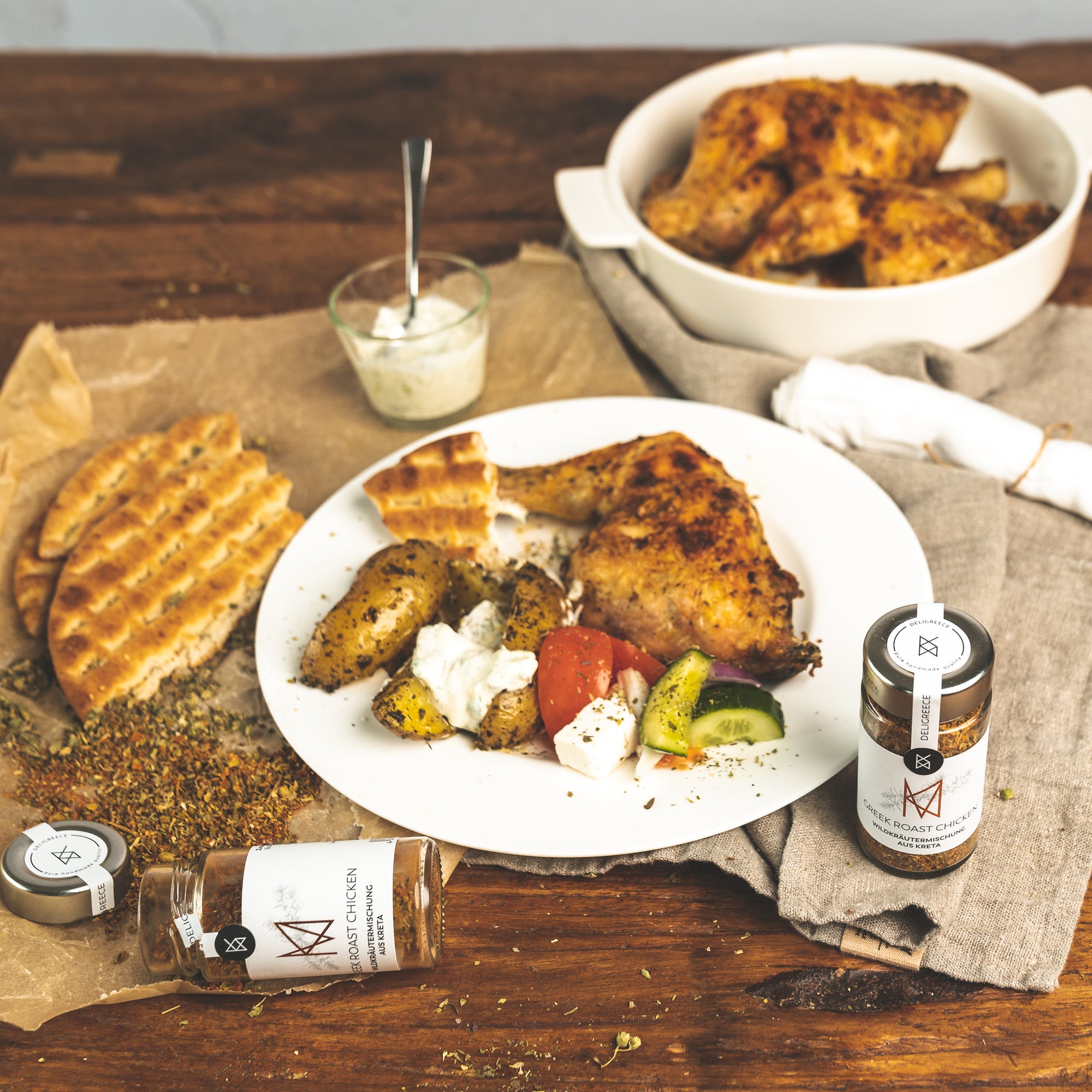 Greek Roast Chicken