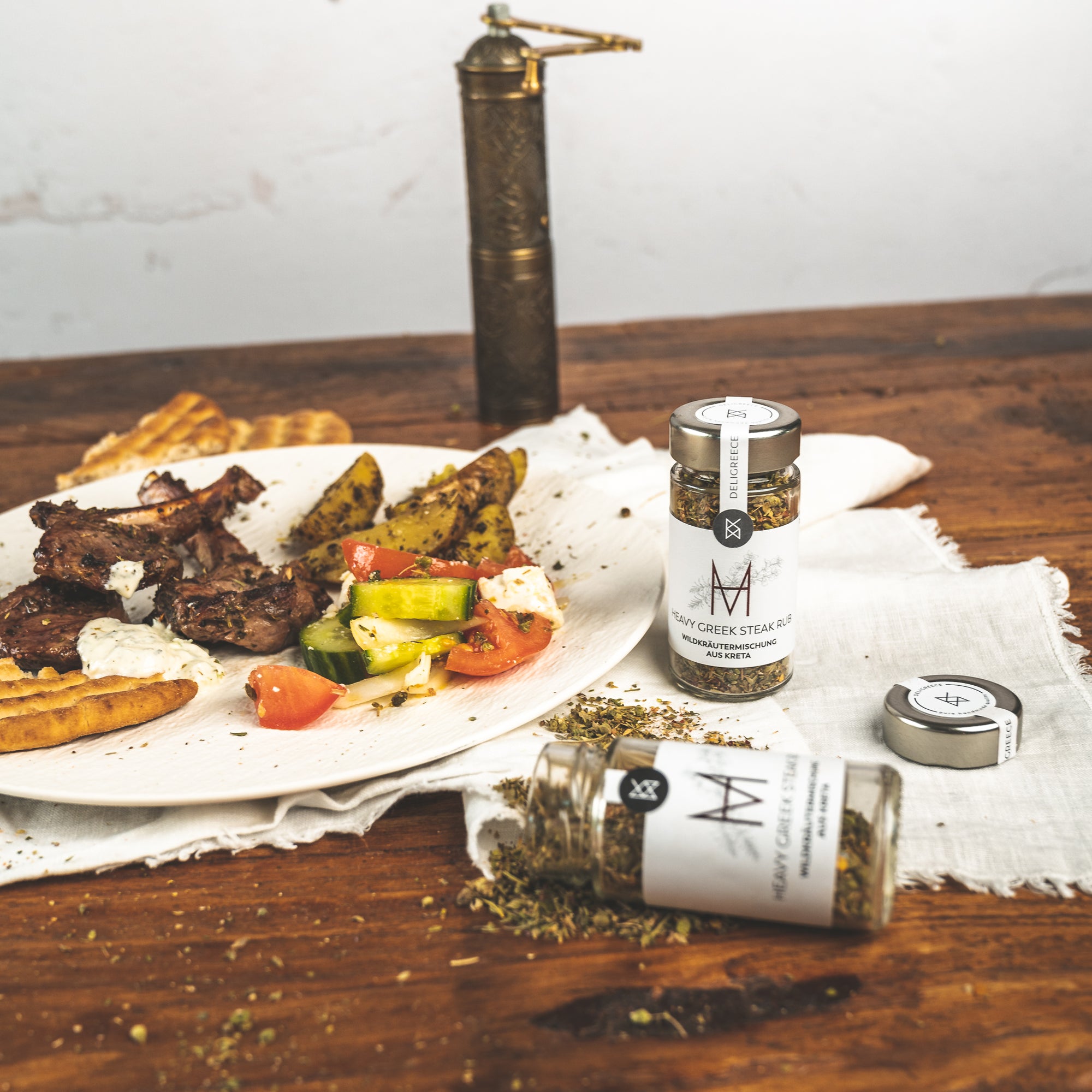 Heavy Greek Steak Rub