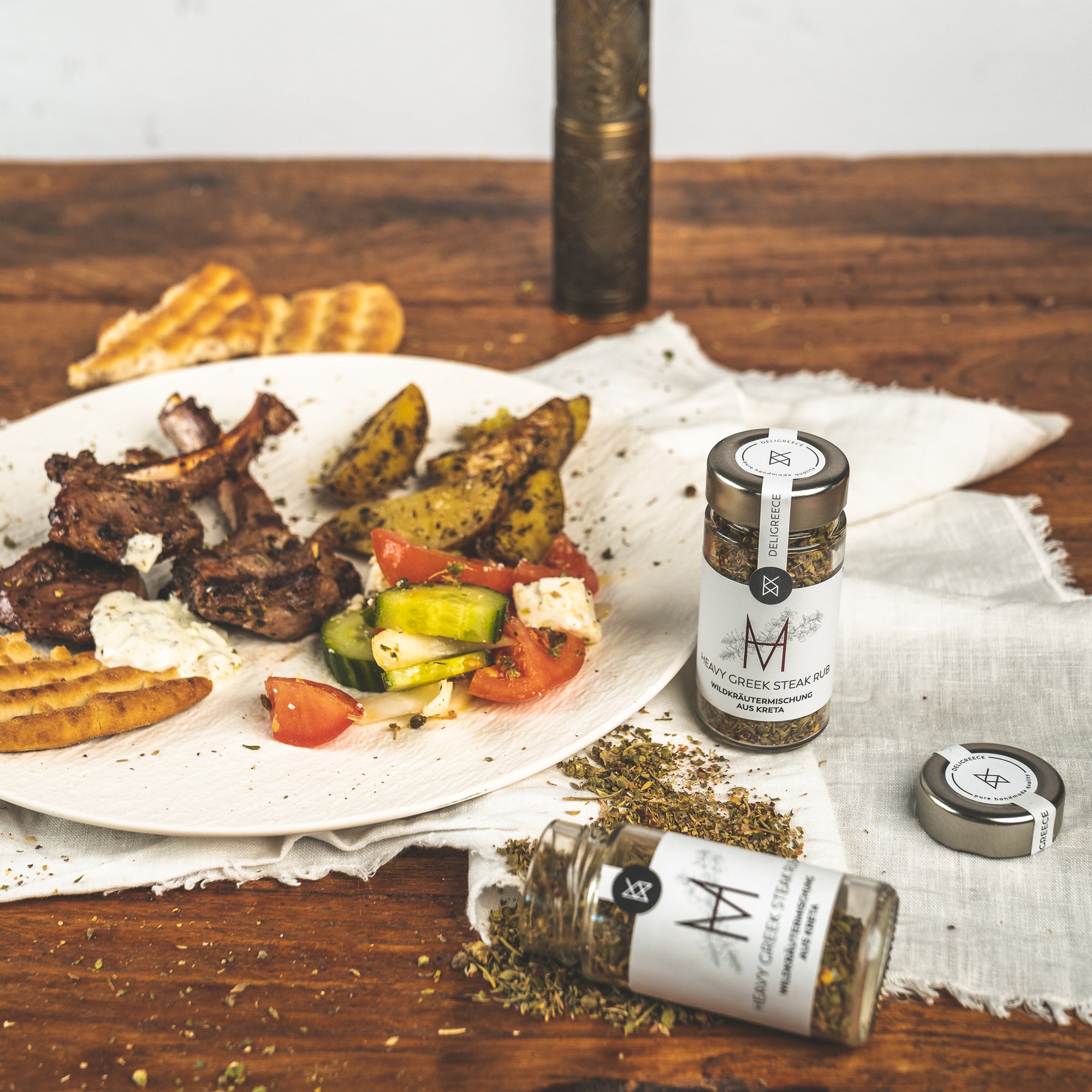 Heavy Greek Steak Rub