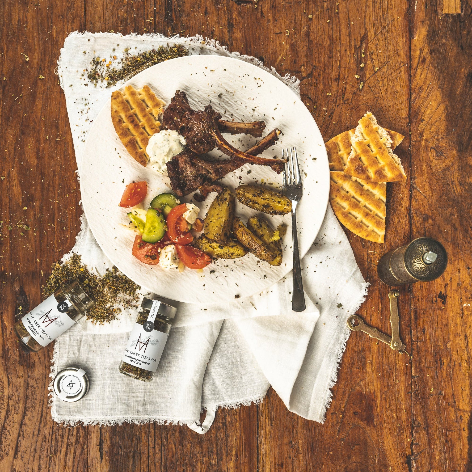 Heavy Greek Steak Rub
