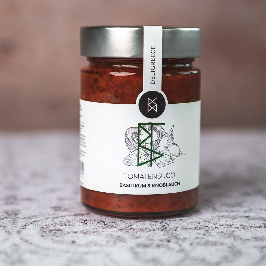 Tomatensugo Basilikum & Knoblauch