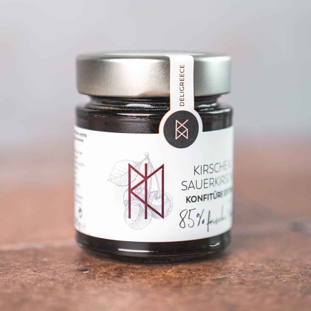 Kirsche & Sauerkirsche Konfitüre Extra 85%