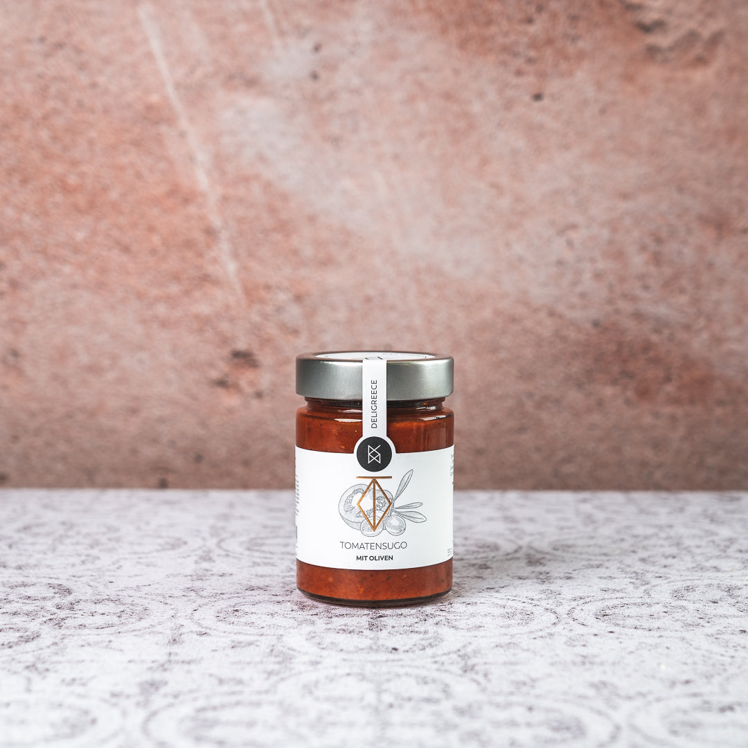 Tomatensugo mit Oliven