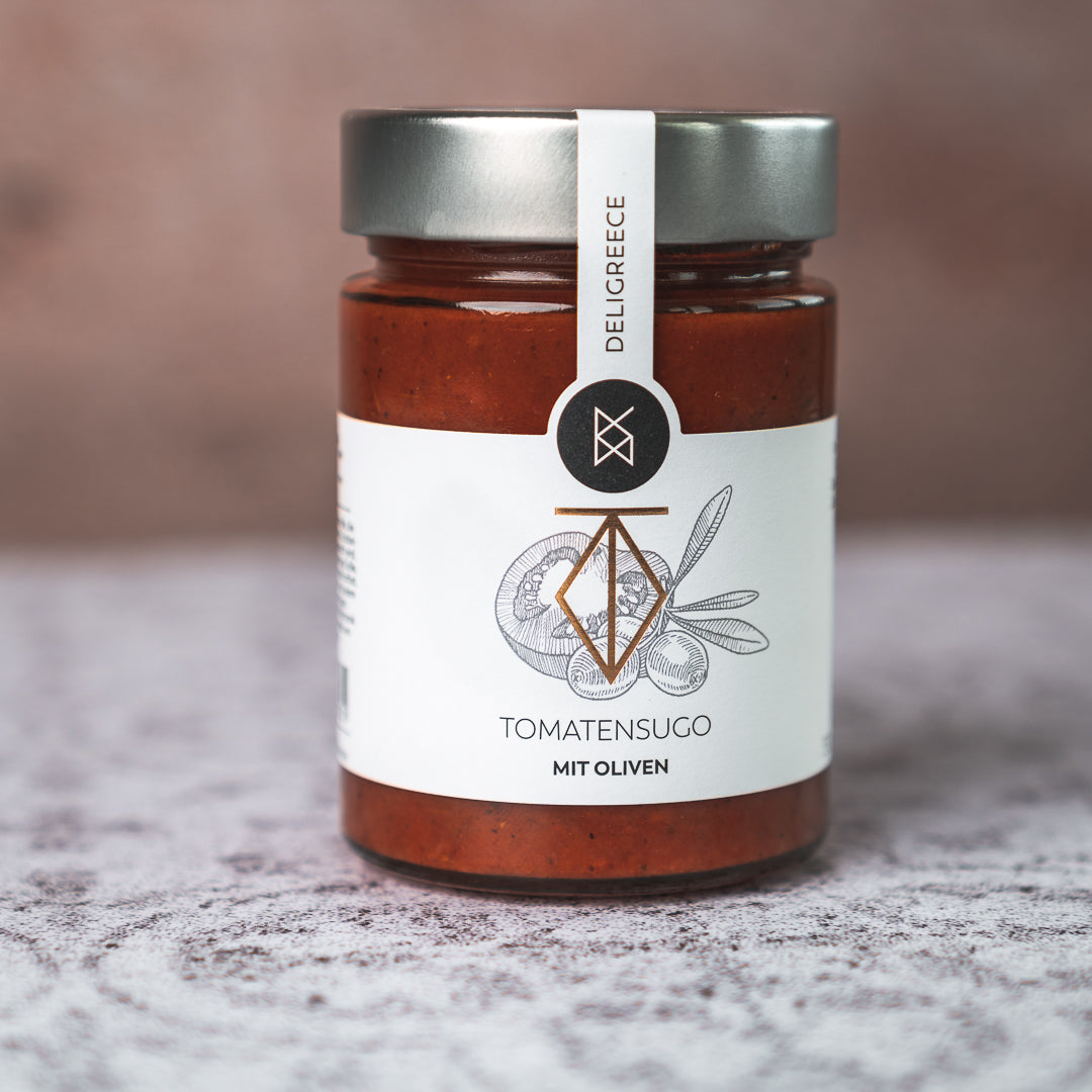 Tomatensugo mit Oliven
