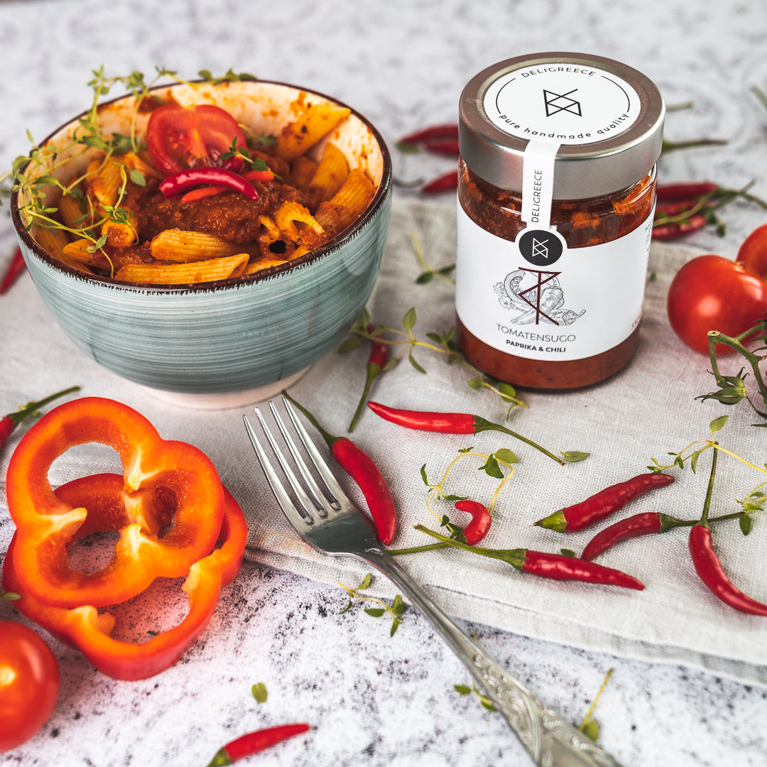 Tomatensugo Paprika & Chili