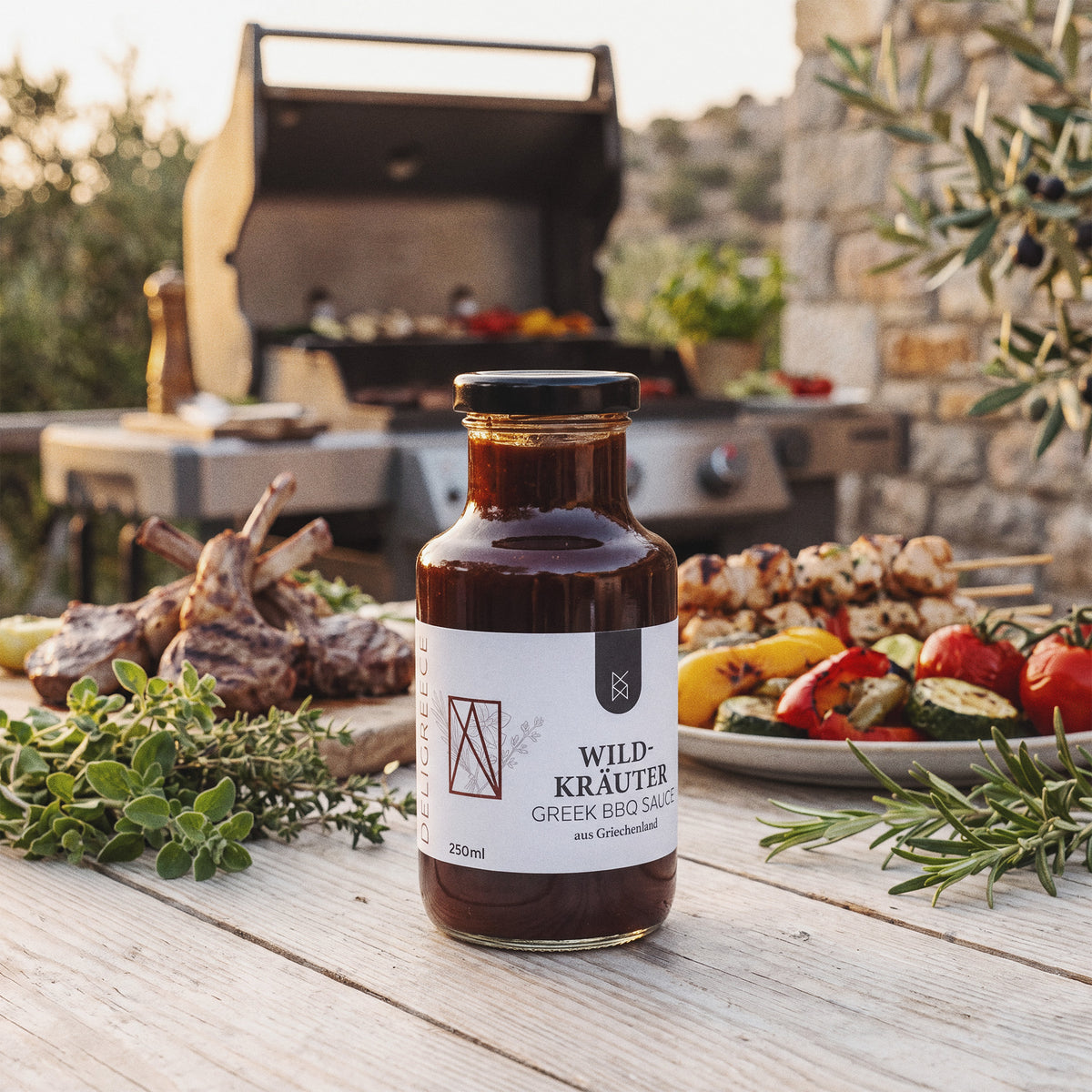Greek BBQ Sauce - Wildkräuter