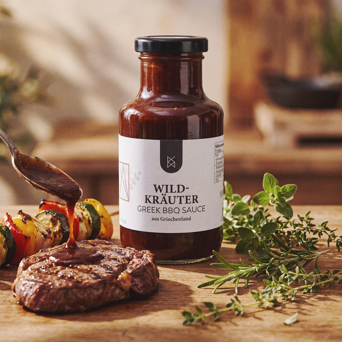 Greek BBQ Sauce - Wildkräuter