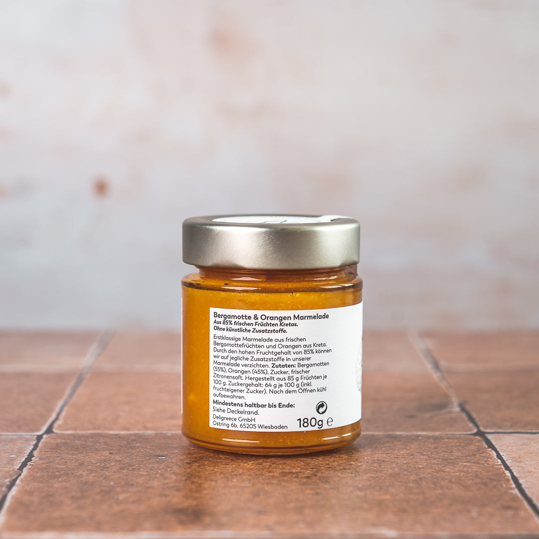marmelade aufbewahren Bergamotte Marmelade, 85% Fruchtanteil. – Deligreece